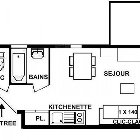 2 Pieces Aux Saisies, 3eme Etage, 4 Pers., Proche Centre, Balcon Sud/est, Facile! - Fr-1-594-125 Hauteluce